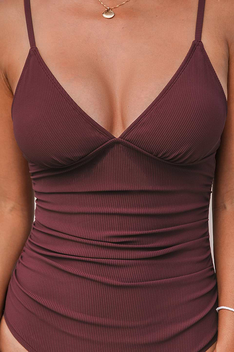 Escaping Wine Tummy Control One-Piece