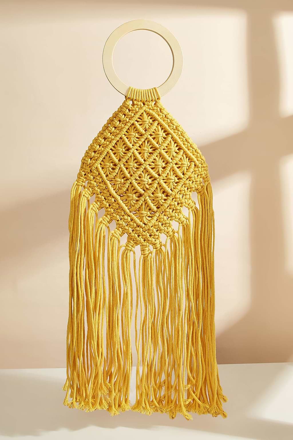 Sac à main à franges en crochet