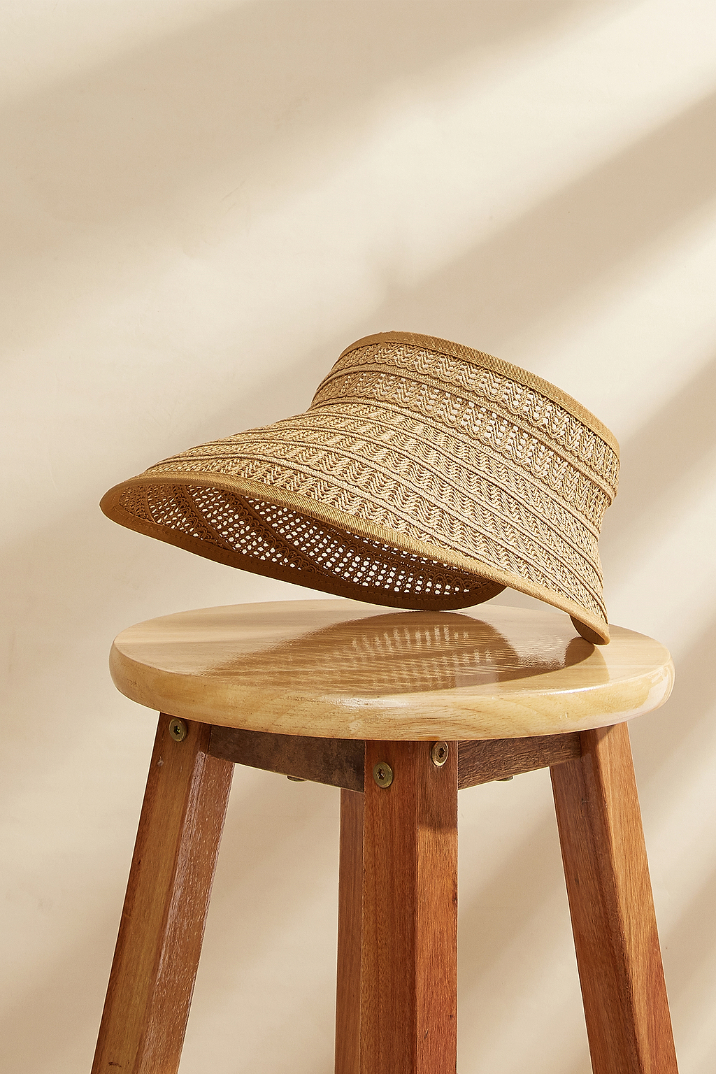 Perforated Straw Visor