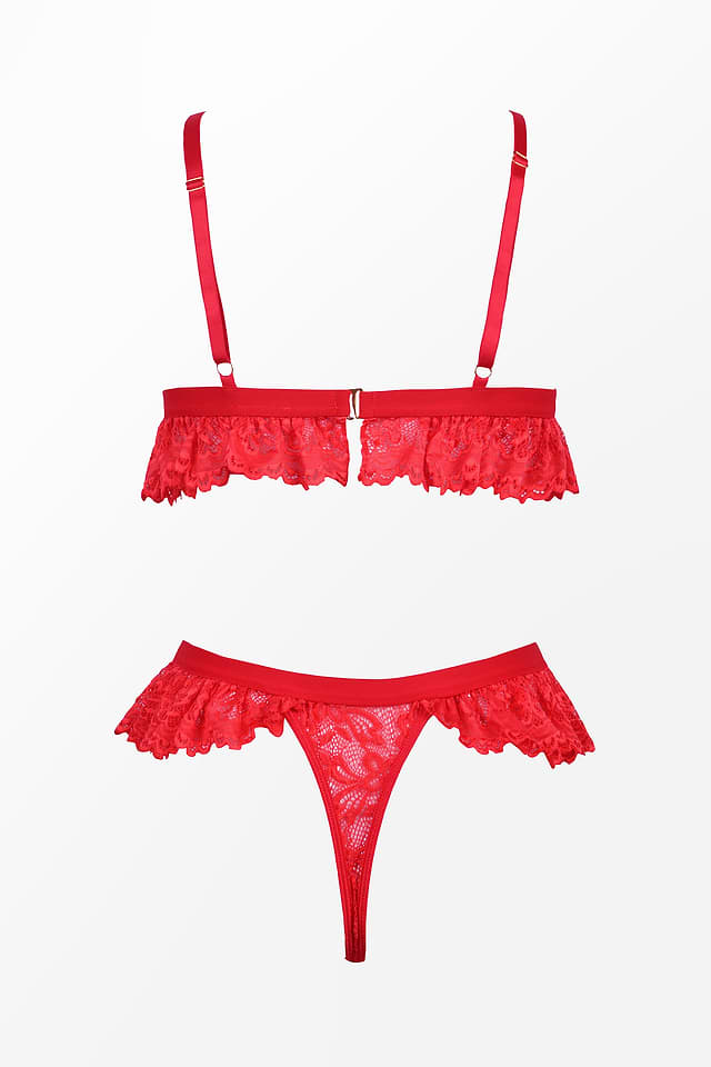 free pictures of sexy lingerie Avidlove Sexy Lingerie for Women Schoolgirl Roleplay Outfits Snap Crotch  Bodysuit Set Ruby Red in Dubai - UAE main image 0