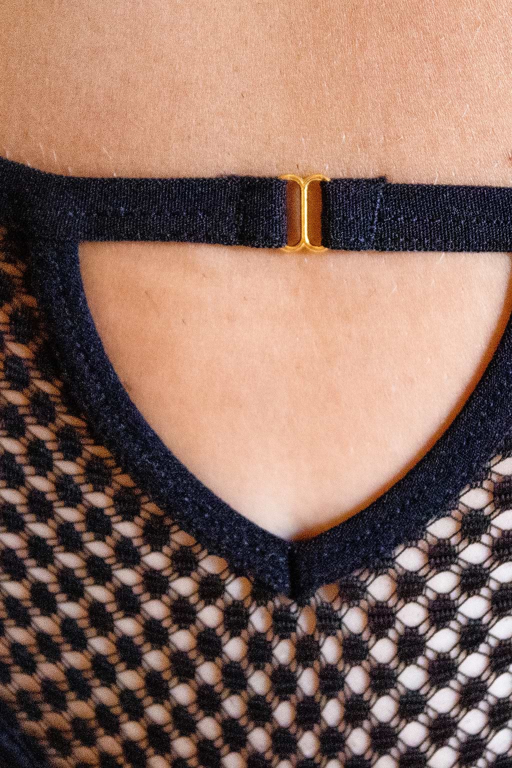 Culotte découpée en dentelle