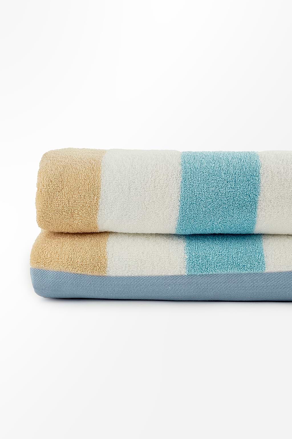 Colorful Striped Cotton Bath Towel