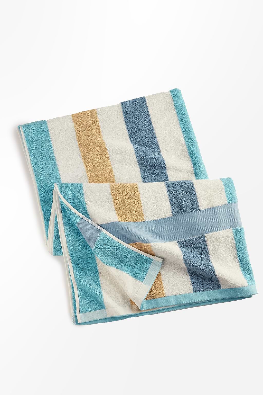 Colorful Striped Cotton Bath Towel