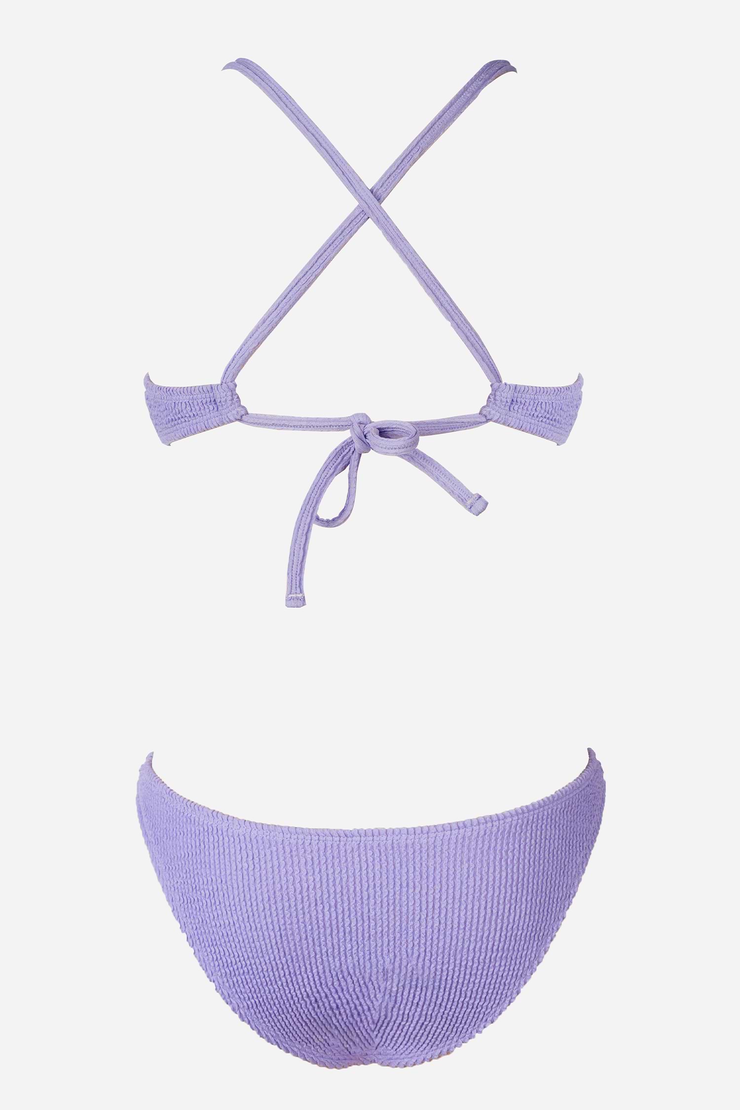 【関税送料込】CUPSHE Soft Purple ビキニ ボトムス セット Baby Beamer ECO スポーツ トップ セパレート 水着 FKS026L