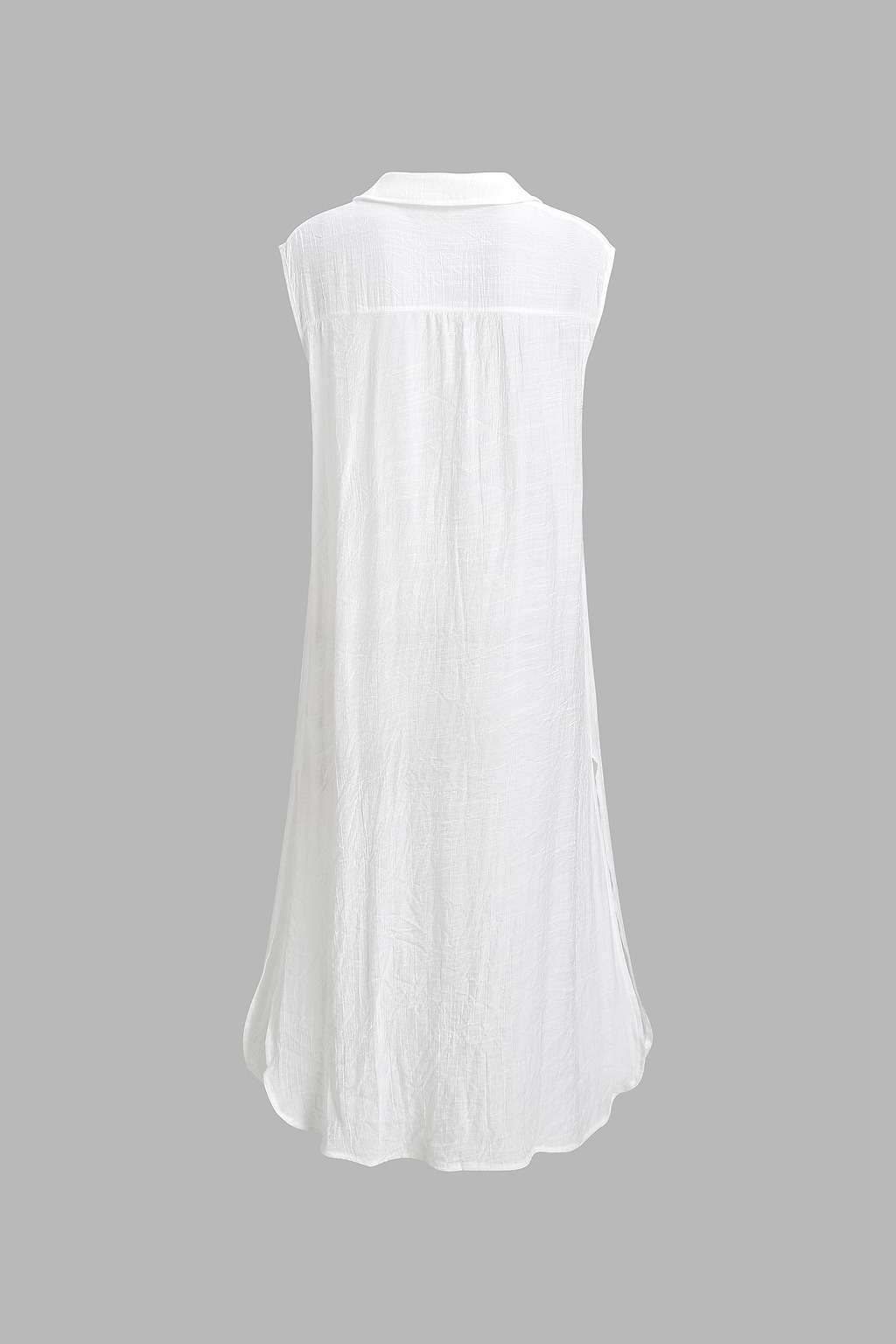 Maxi cover-up jurk met split