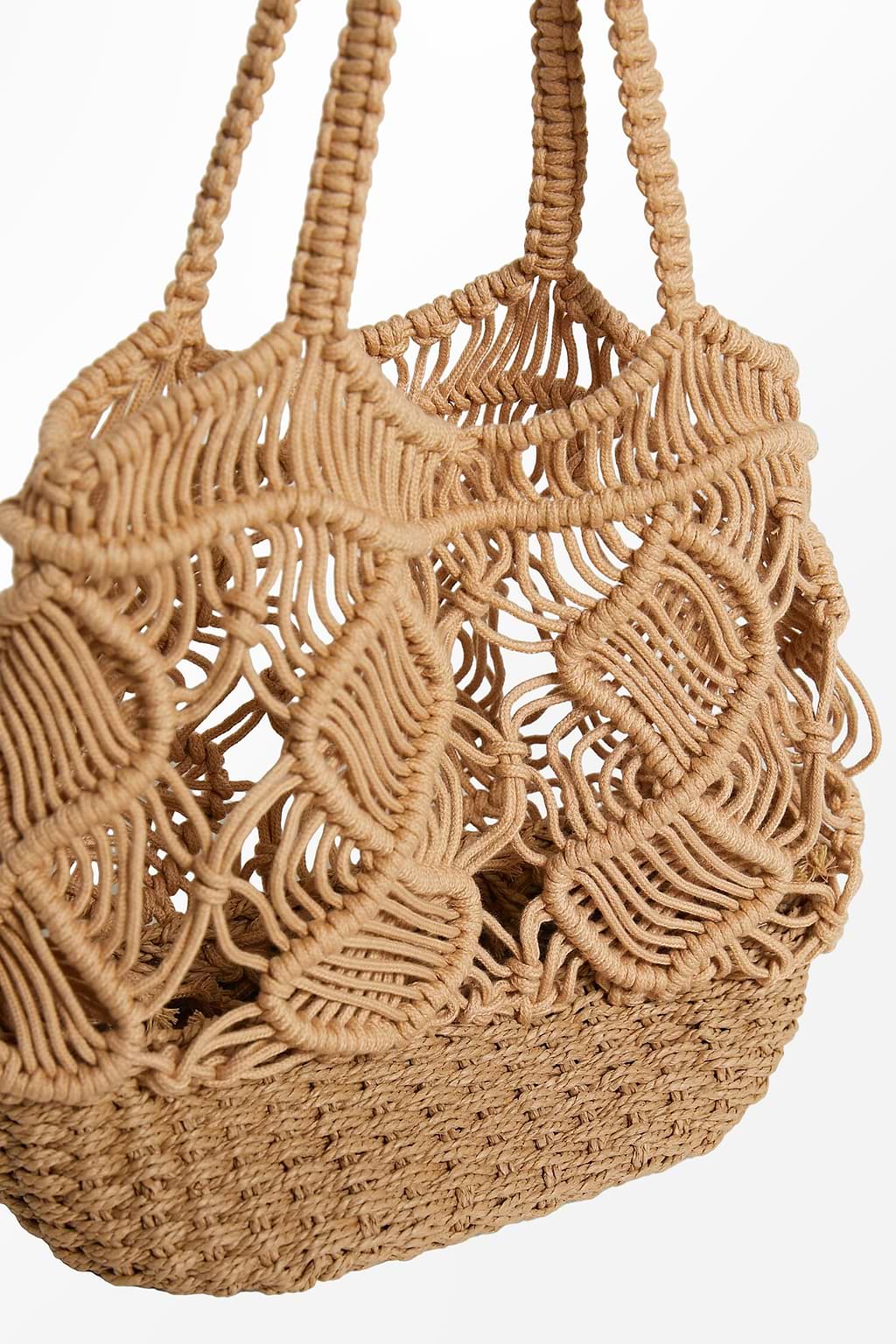 Braided Straw Handbag