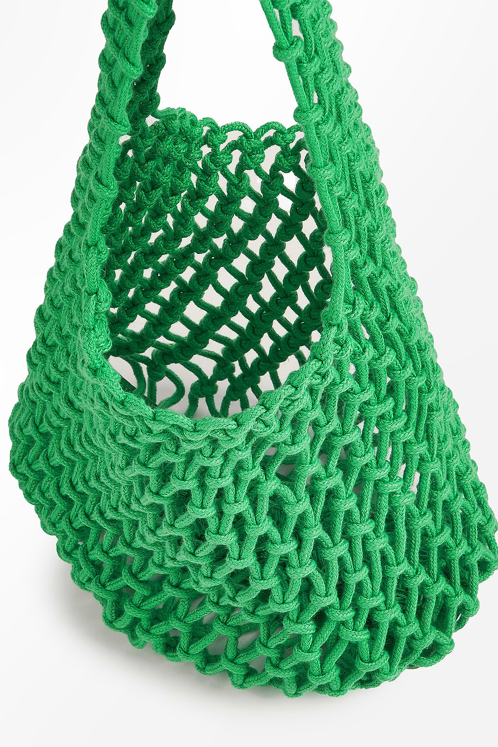 Green Crochet Bag