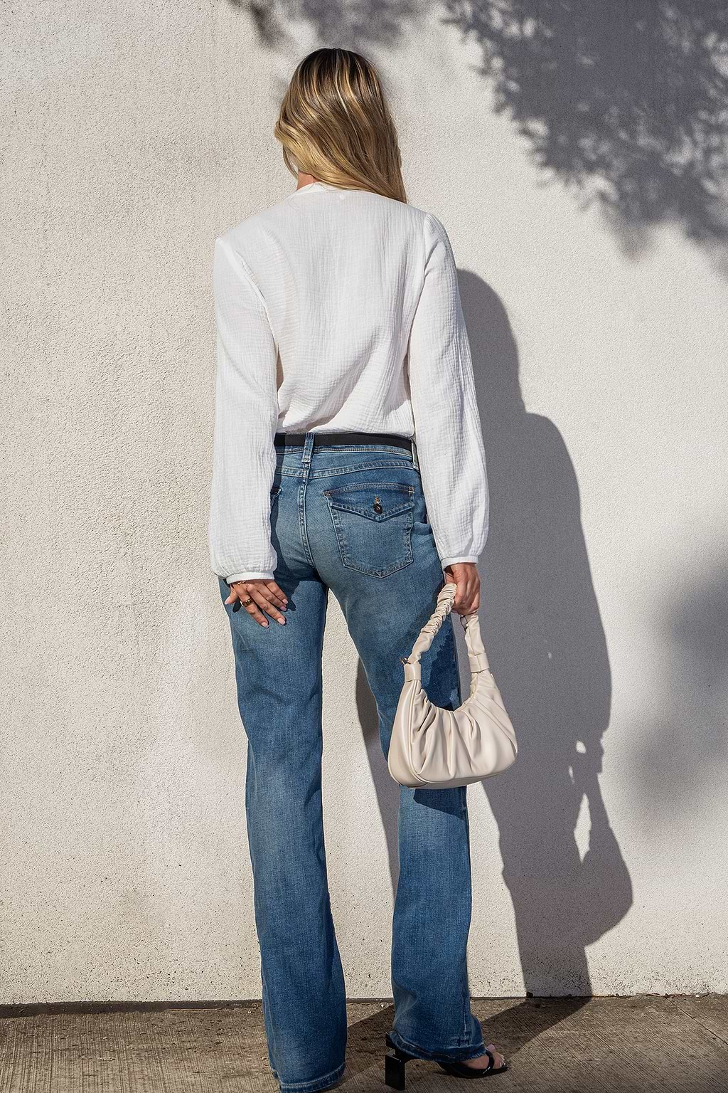 Floral Lace Button-Front Seersucker Top