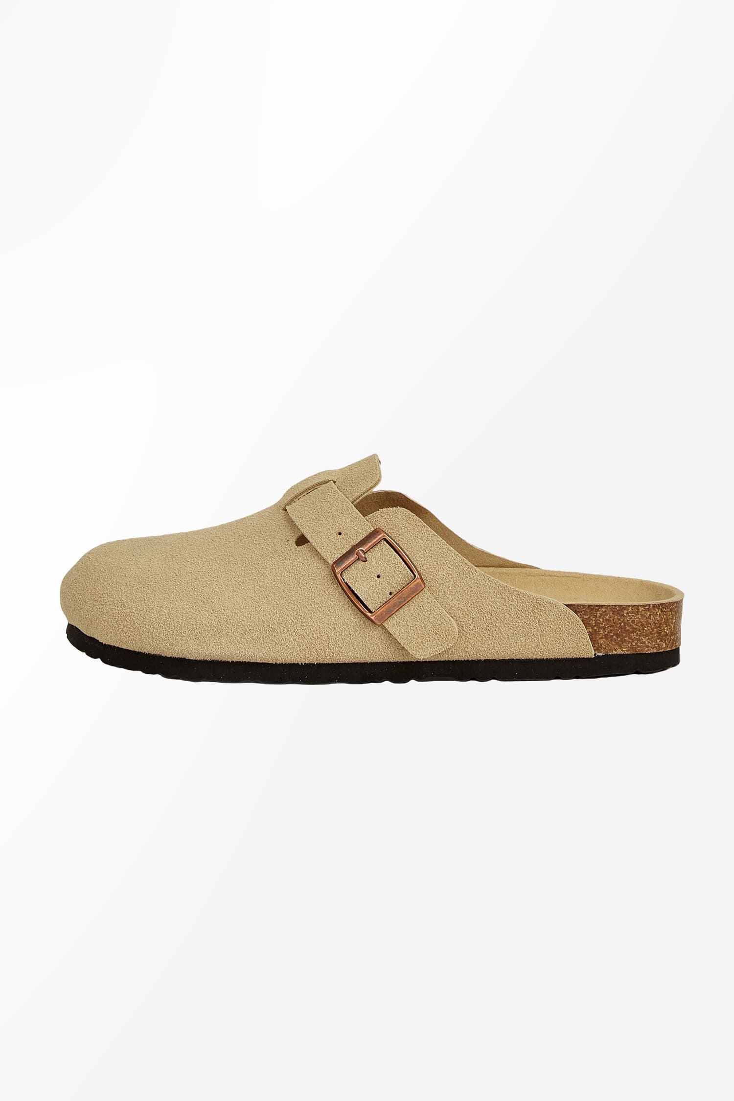 Angled Round Toe Birkenstock Boston Clog