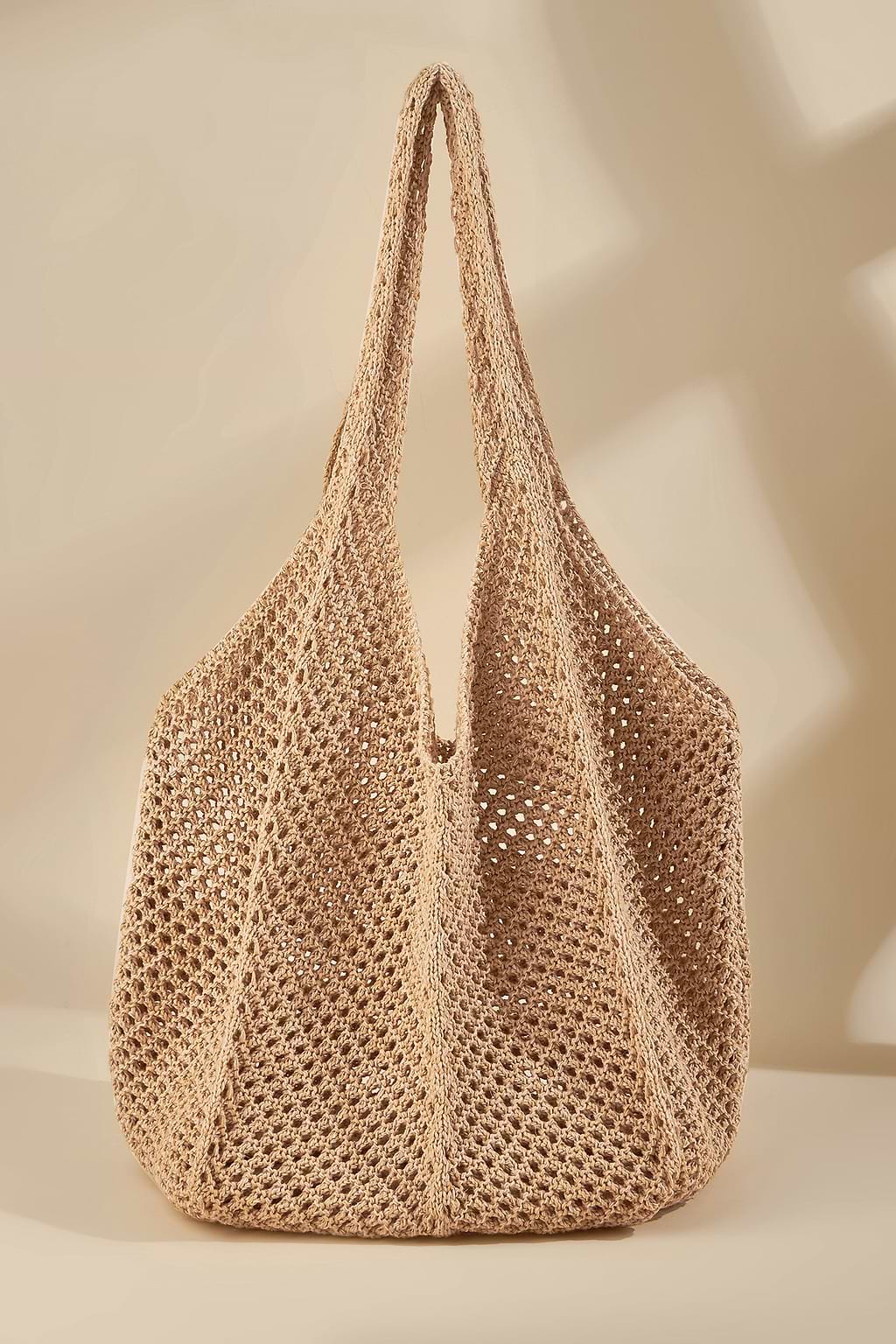 Neutral Crochet Bag