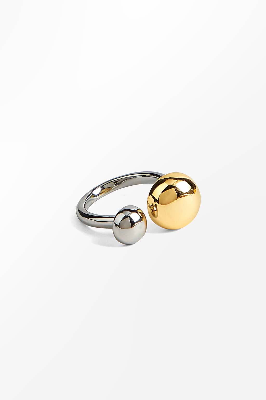 Anillo abierto de metal mixto