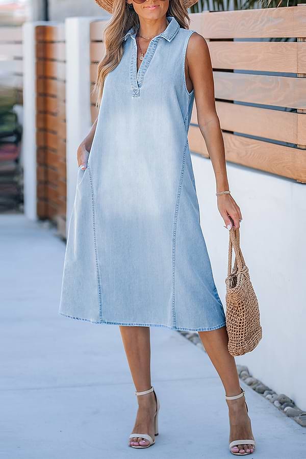 white christmas dresses Buy Nuon Grey Faded Denim A-Line Dress from Westside