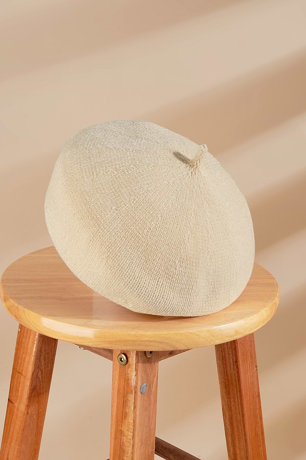 Cream Beret