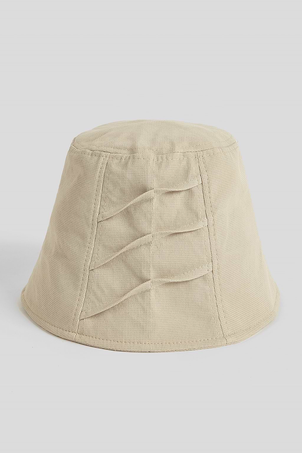 Chapeau bob plissé kaki