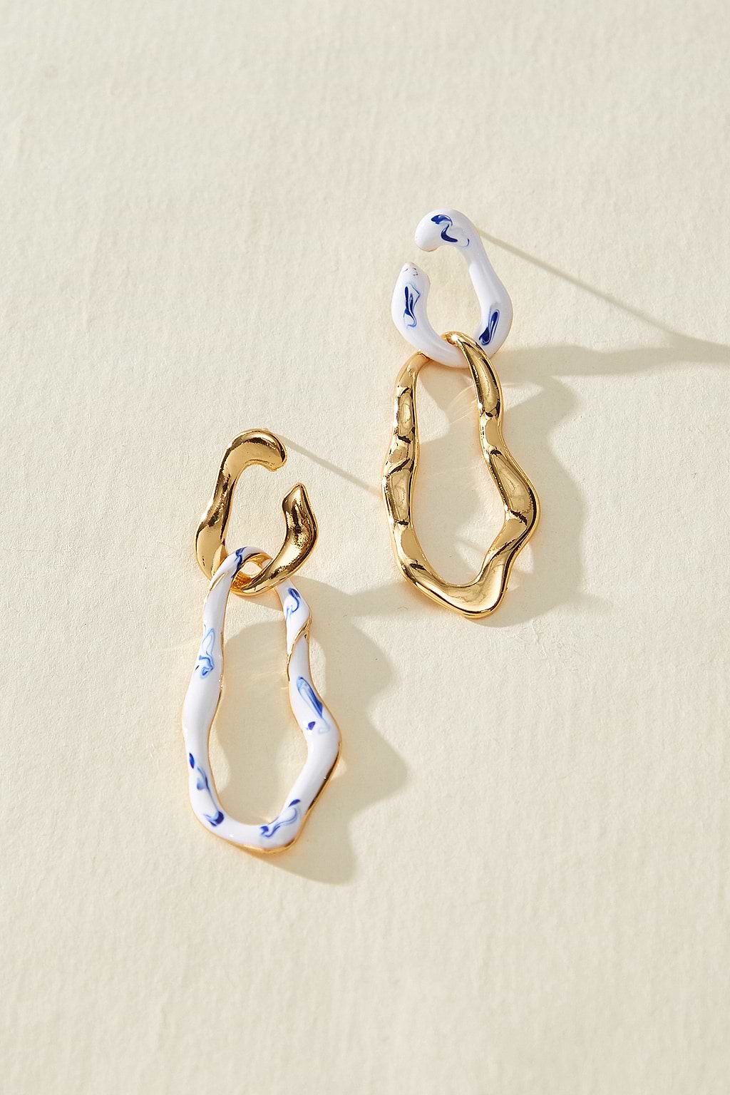 Abstract Drop Earrings