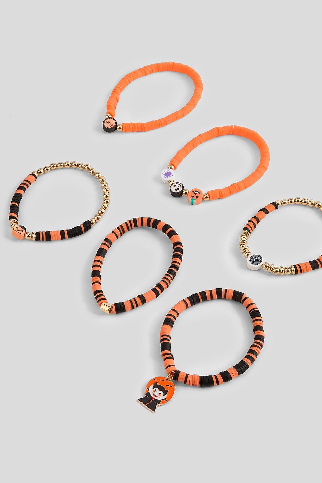 Beaded Halloween Bracelet Set