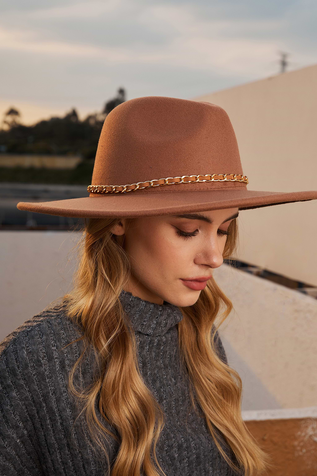 Camel Panama Hat