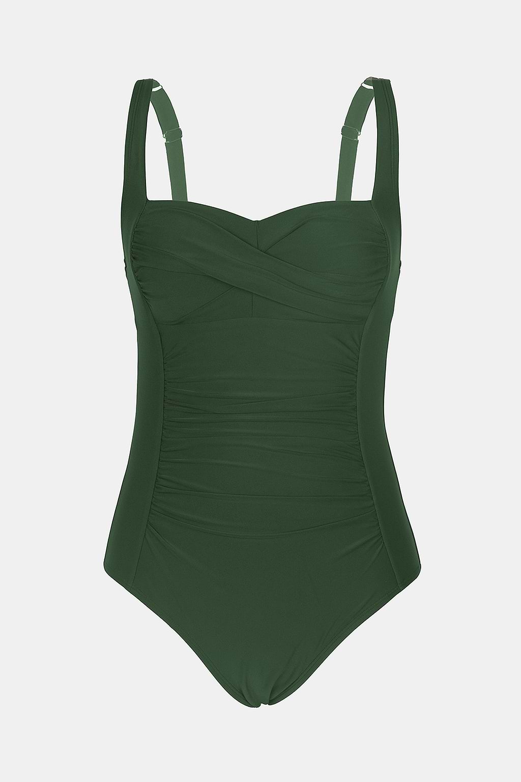 Eucalyptus Square Neck Tummy Control One-Piece