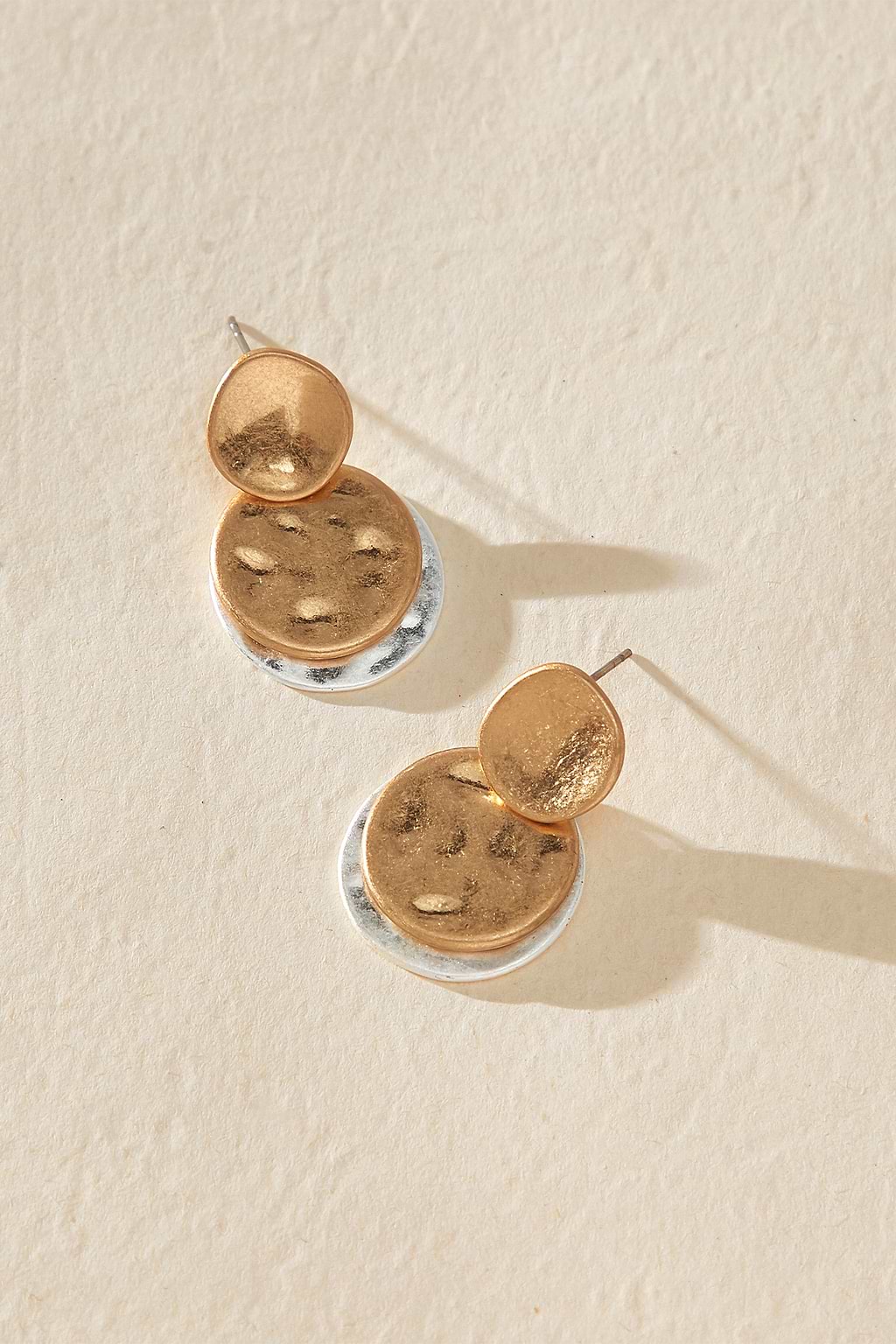 Runde Tropfen-Ohrringe