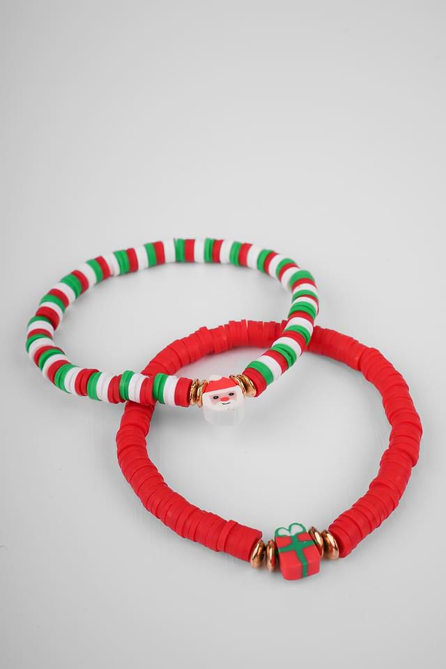 Braccialetti Natalizi Regolabili Per Donne, Con Ciondoli A Tema: Albero, Campane, Ghirlande, Caramelle. Color Oro, Leggeri E Festosi. Perfetti Per Natale E Feste.