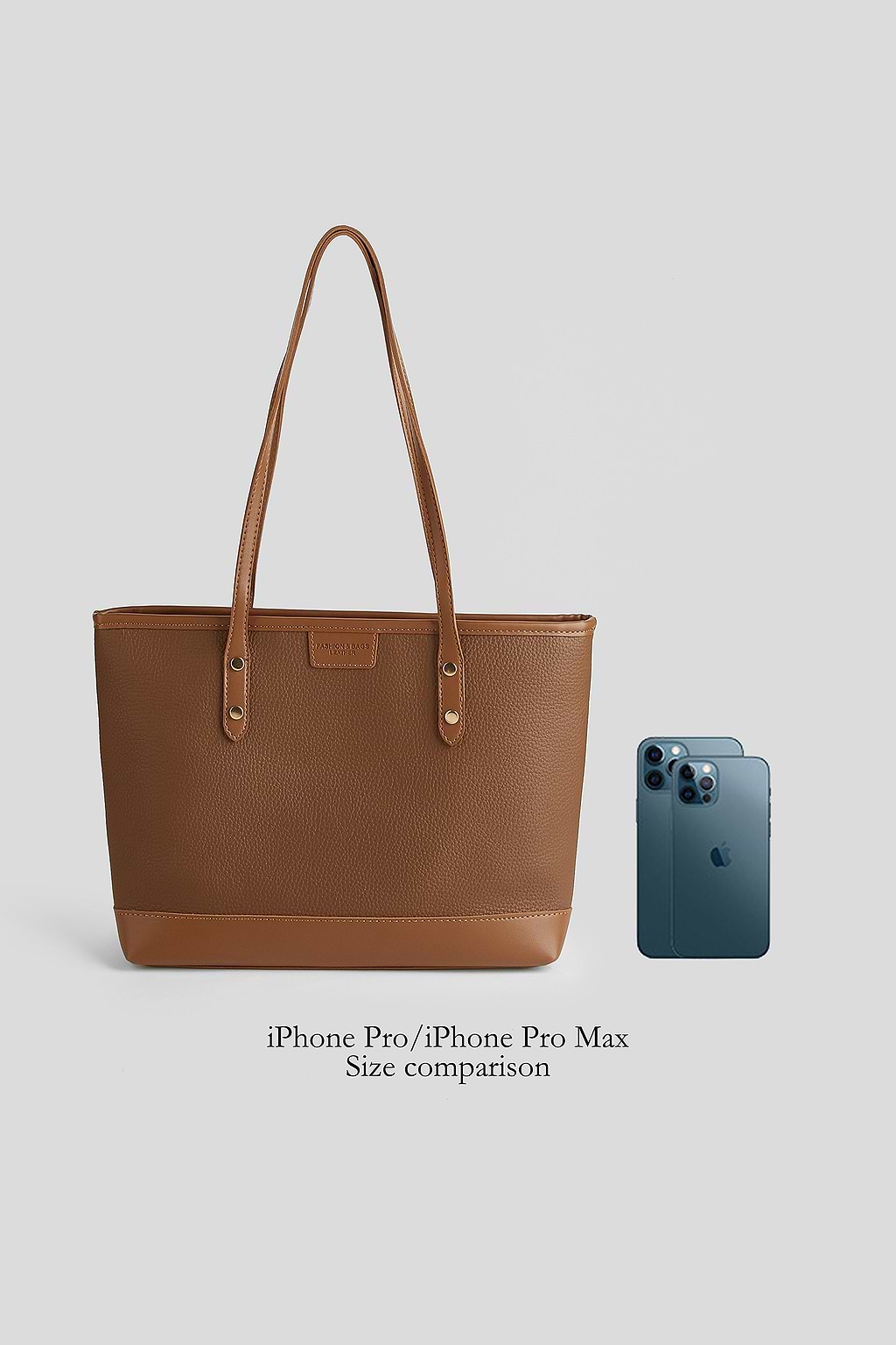 Bolsa de mano marrón