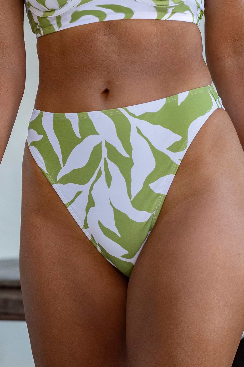 Palmer High-Waisted Bikini Bottoms