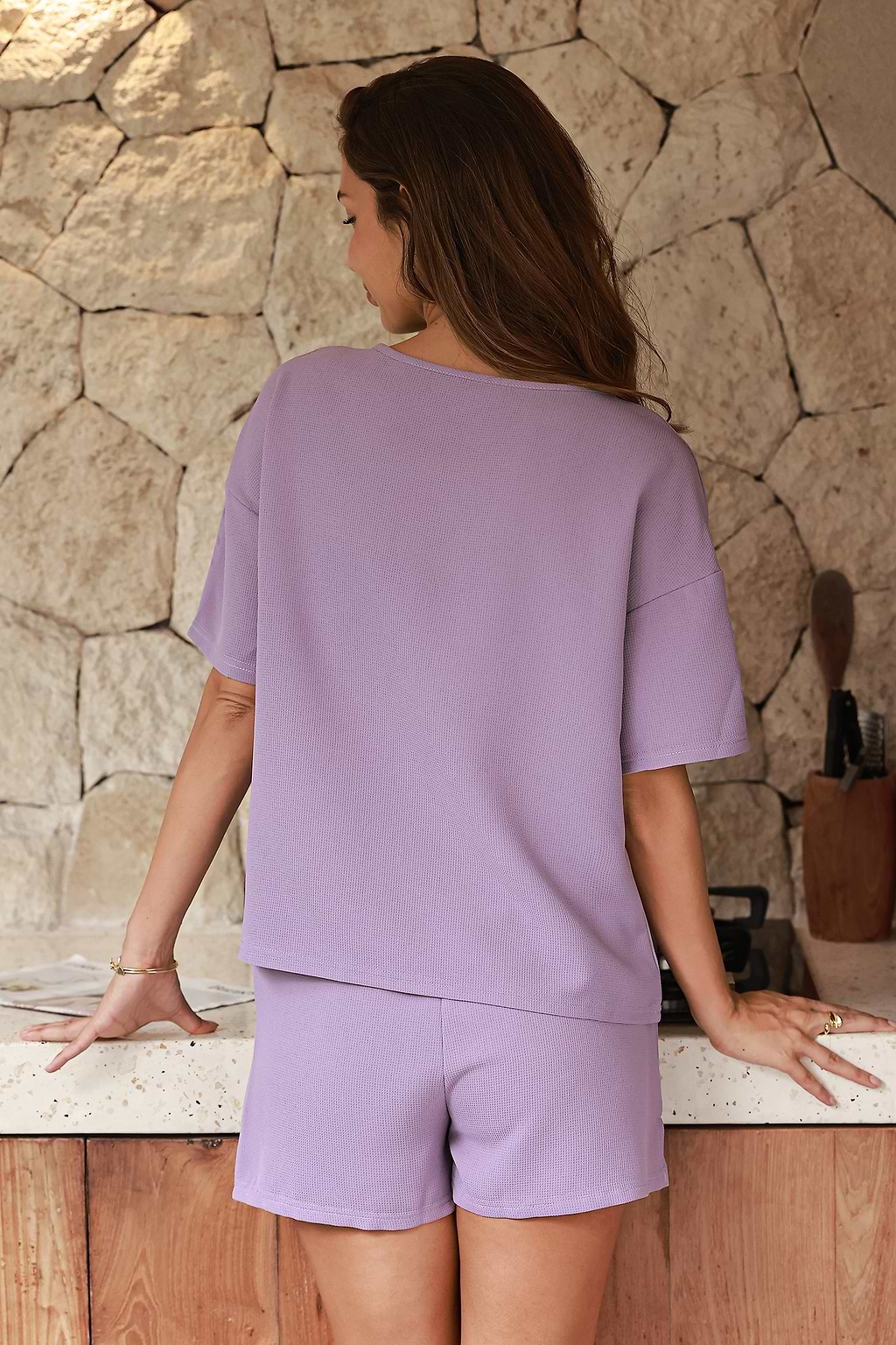 The Cozy Haven Lavender Pajama Set