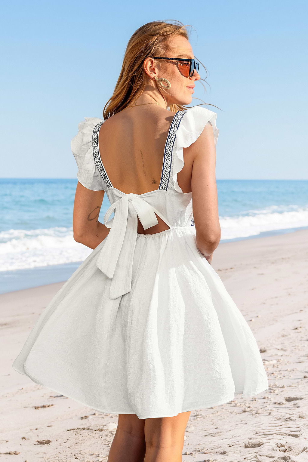 Summer Solstice Floral Mini Dress