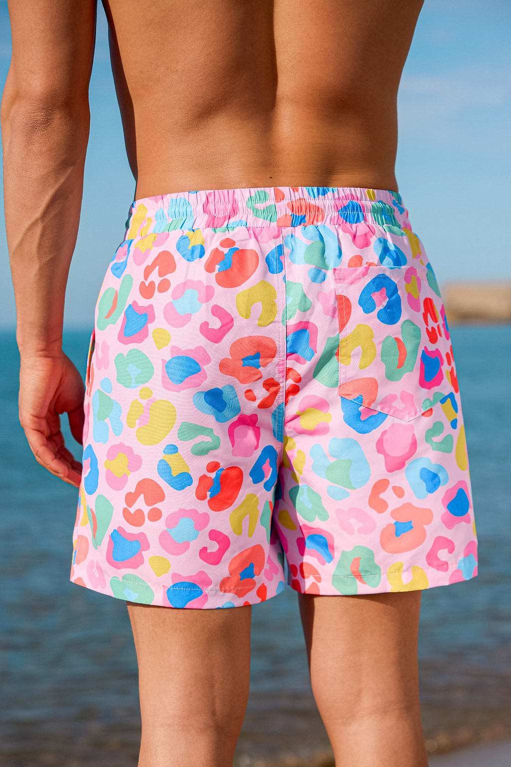 Wild Shores Animal Print Board Shorts