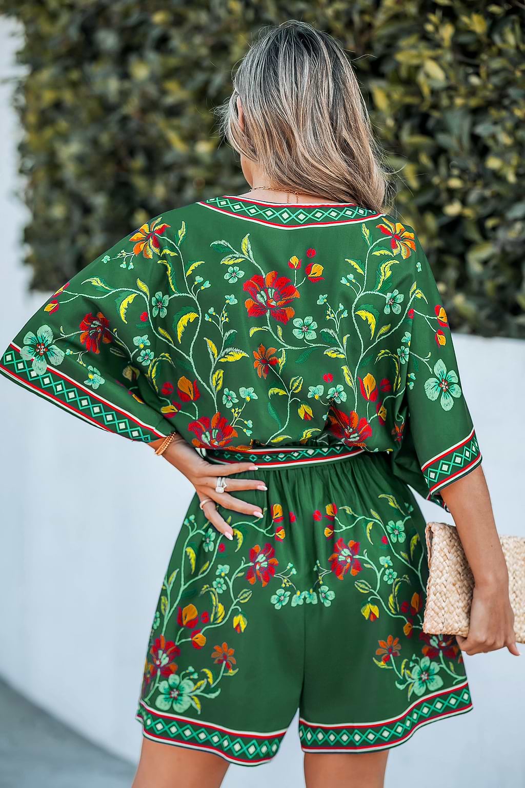 Prairie Blossom Floral Playsuit