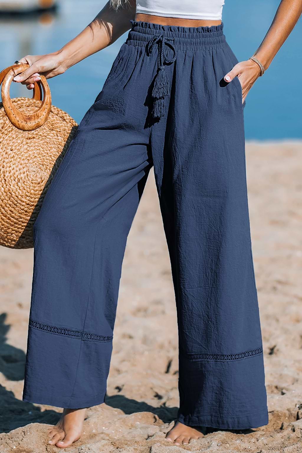 Tranquil Bay Blue Pants