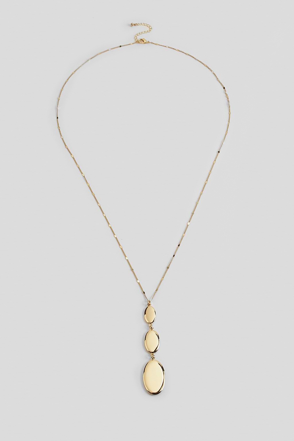 Gilded Drops Gold-Tone Necklace