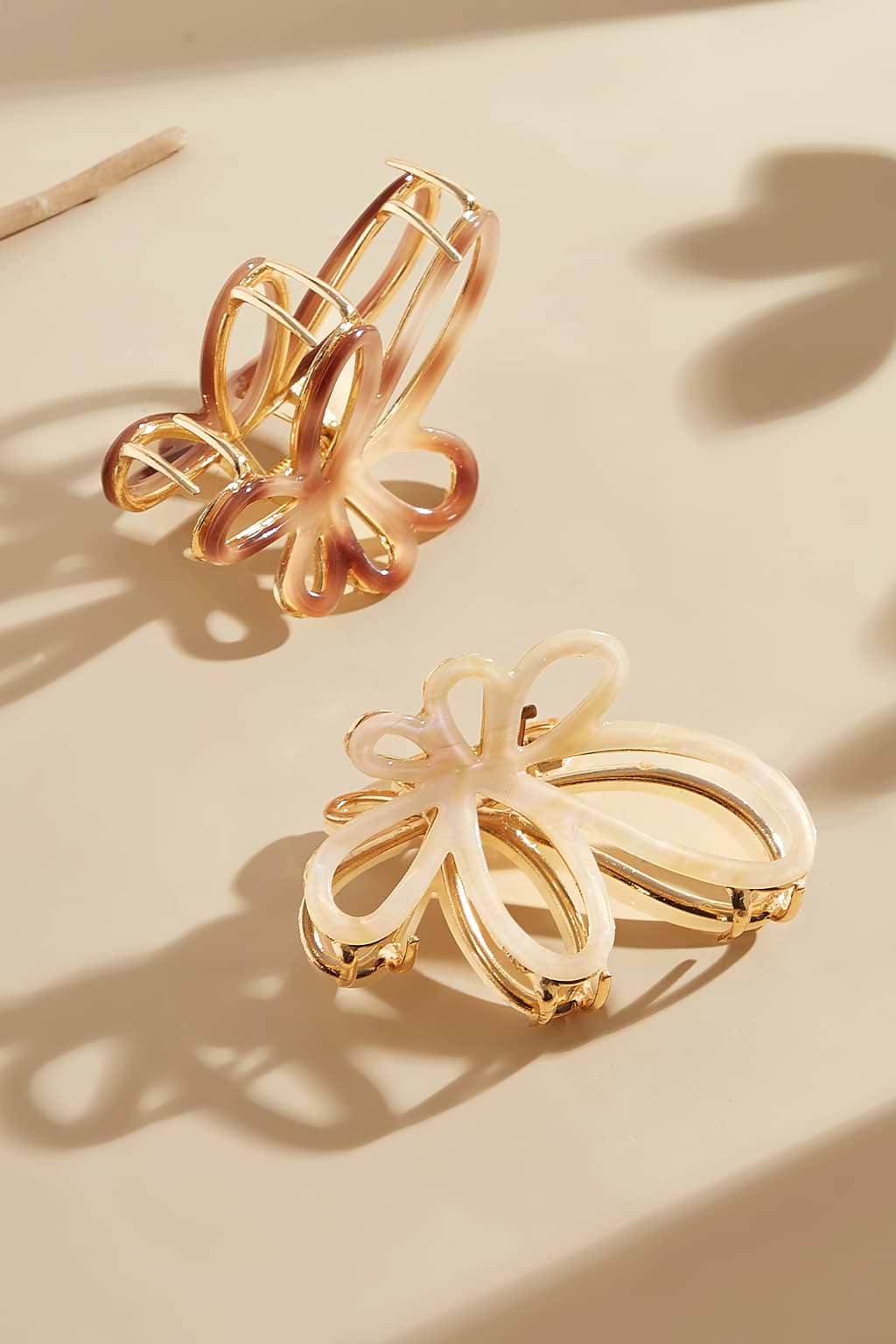 Butterfly Effect Neutral Hair Clip Set