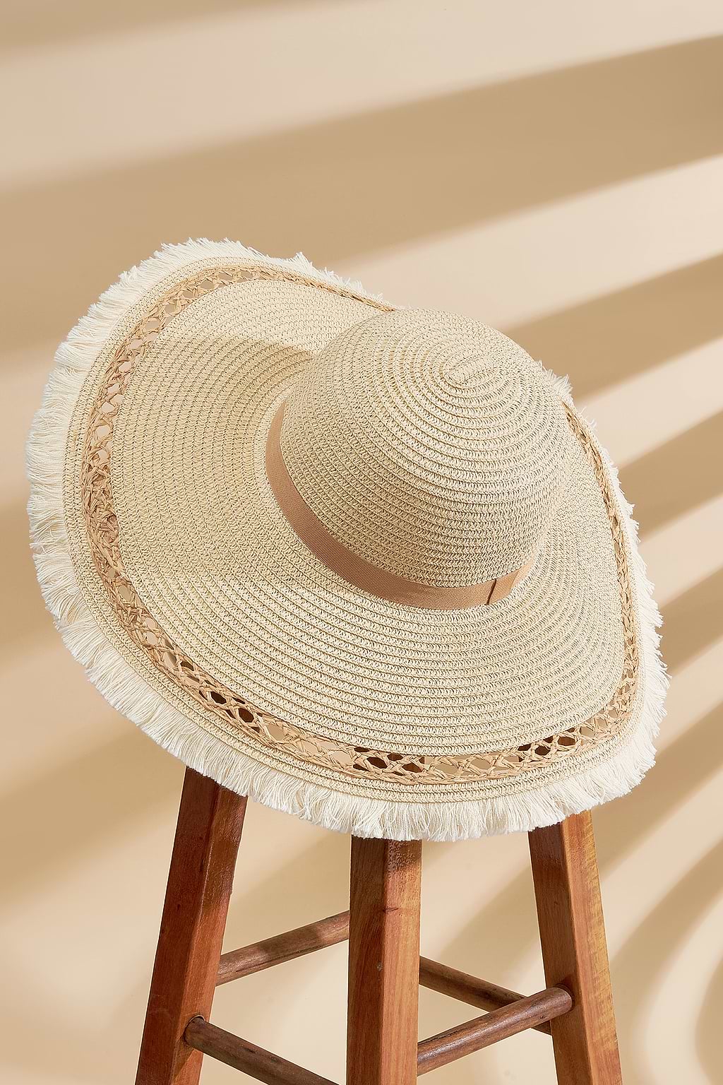 Sombrero de paja con lazo Bora Bora