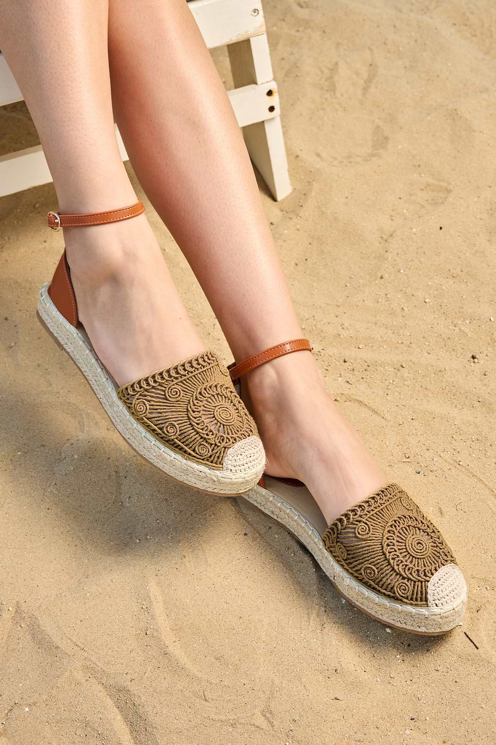 Sun Chasing Brown Espadrille Shoes