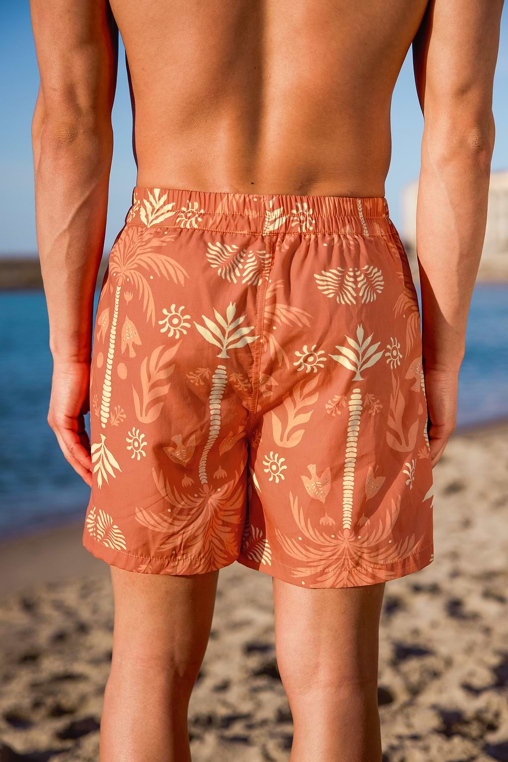 Sunbaked Tropical Board Shorts