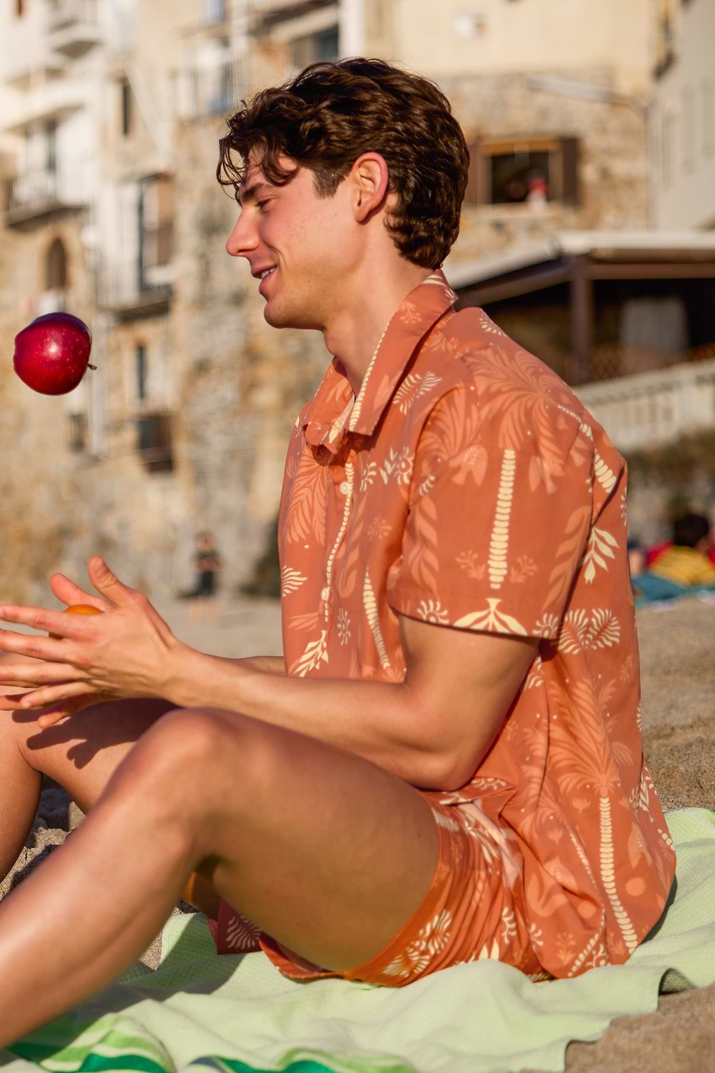 Pantaloncini da surf tropicali Sunbaked