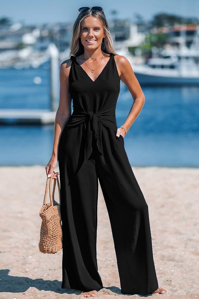Onyx Allure Black Jumpsuit