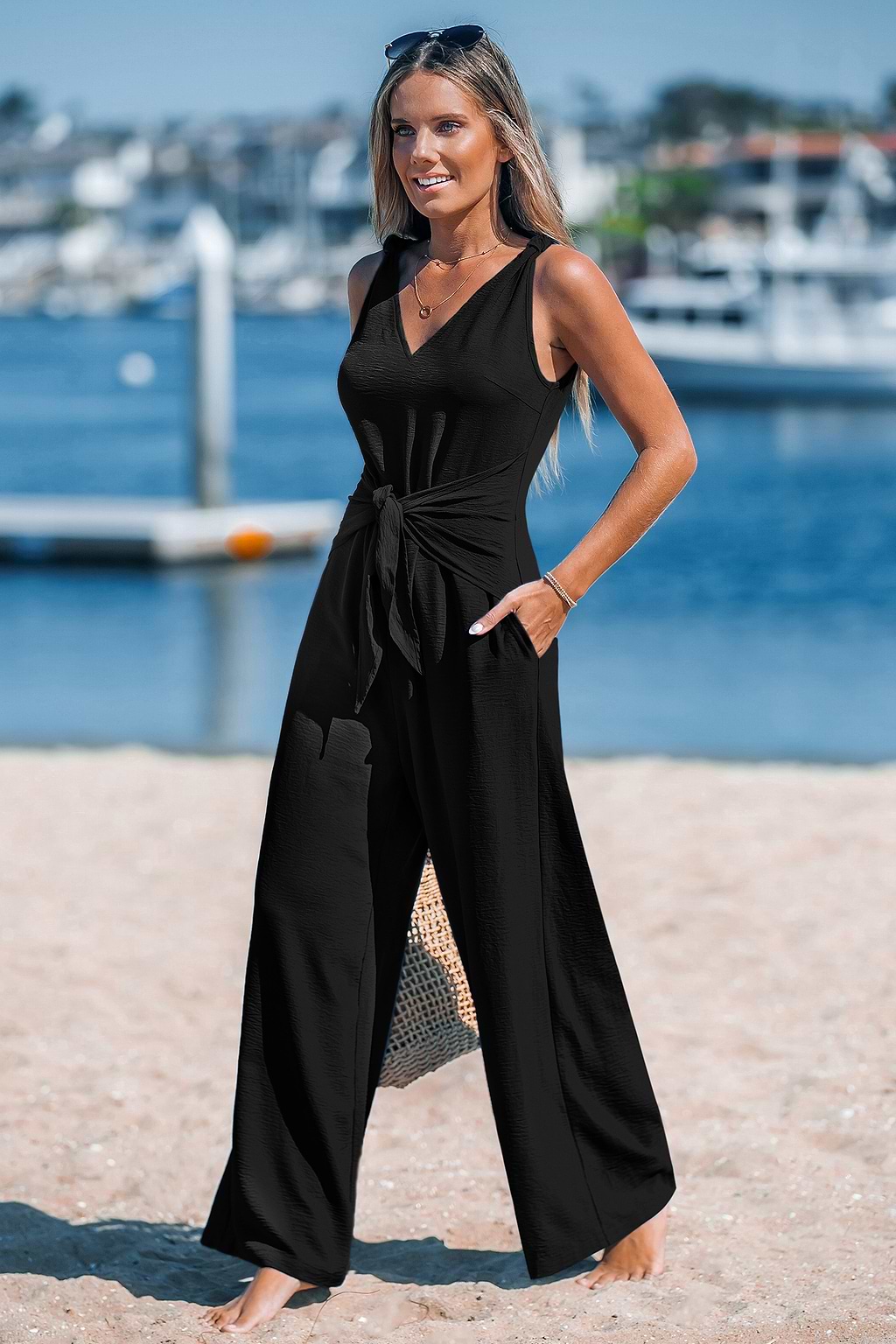 Onyx Allure Black Jumpsuit