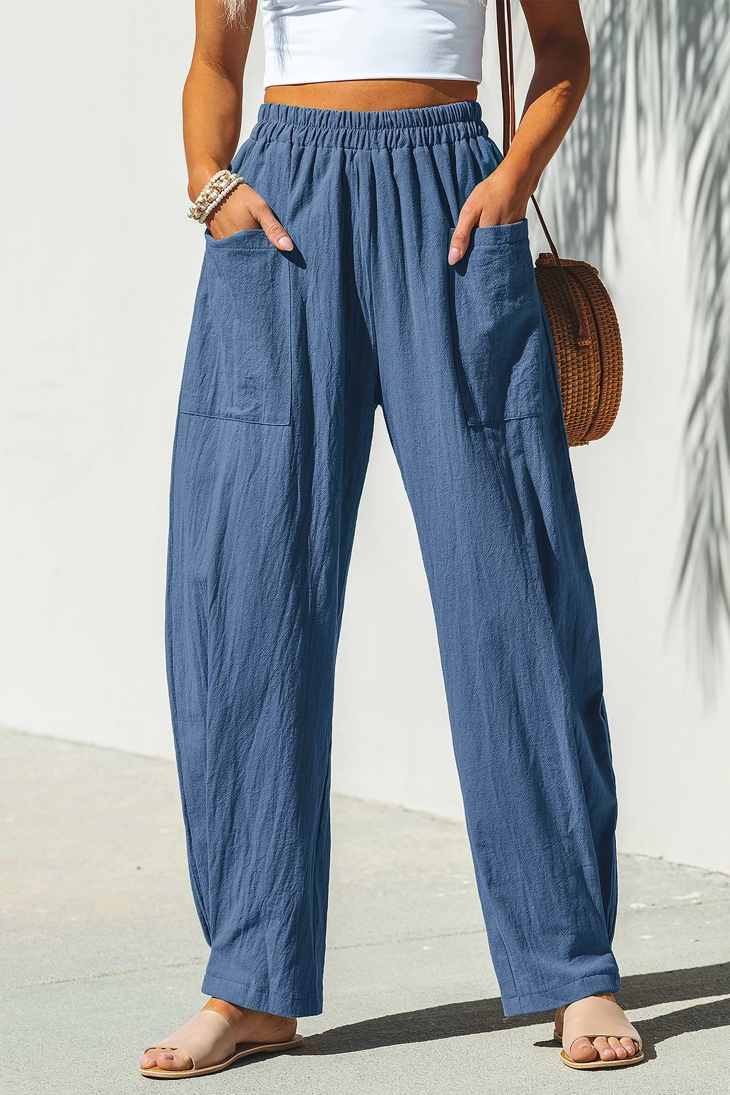 Seaside Escape Navy Pants