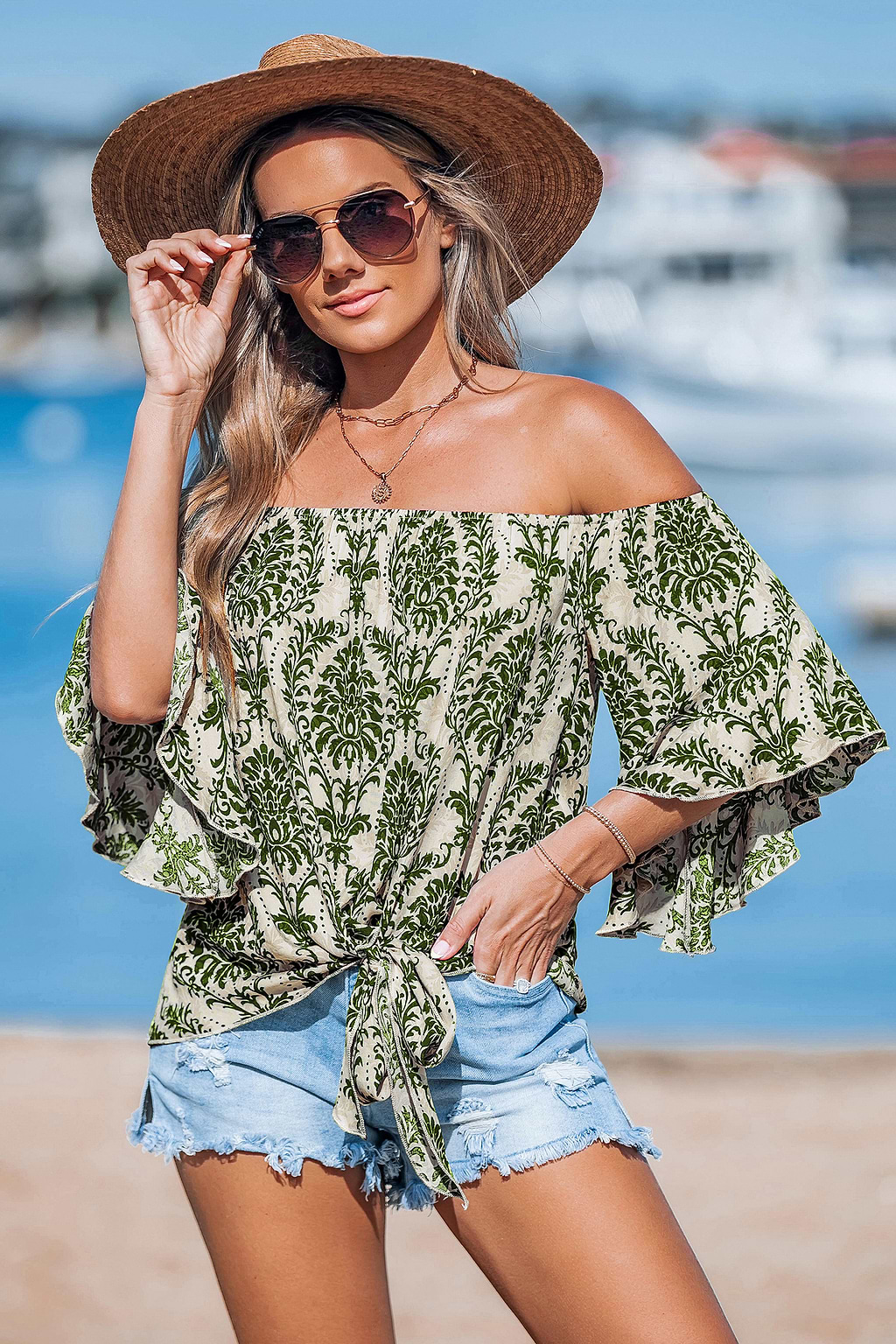 Boho Era Ornate Cover-Up Top