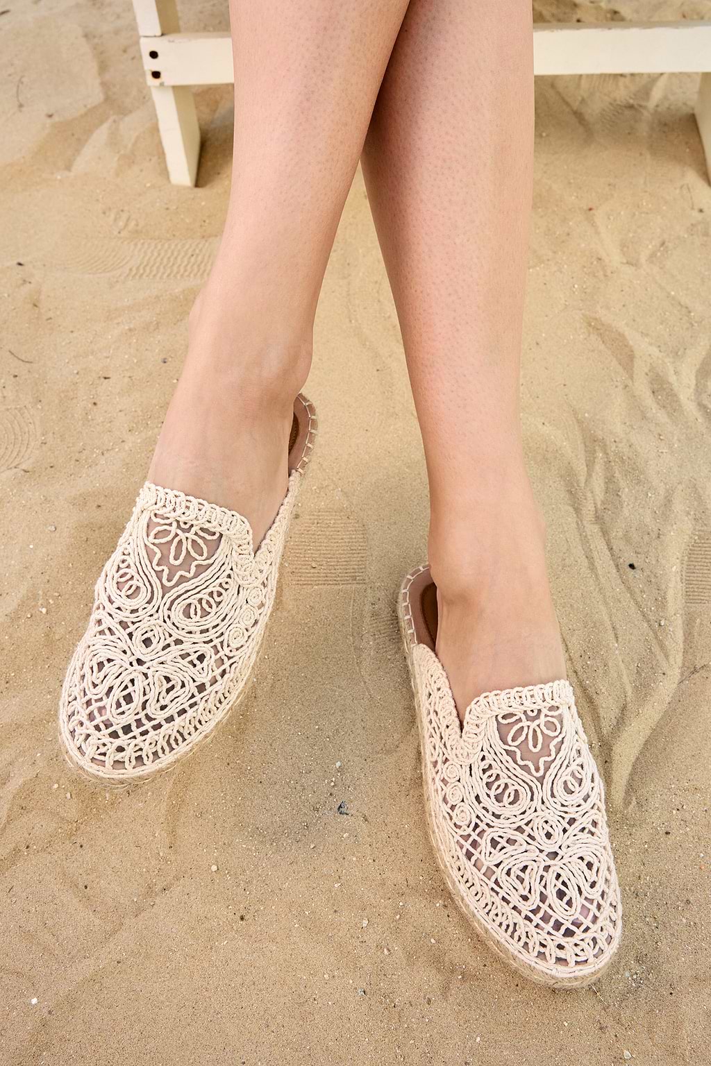 Seaside Bliss Crochet Sandals