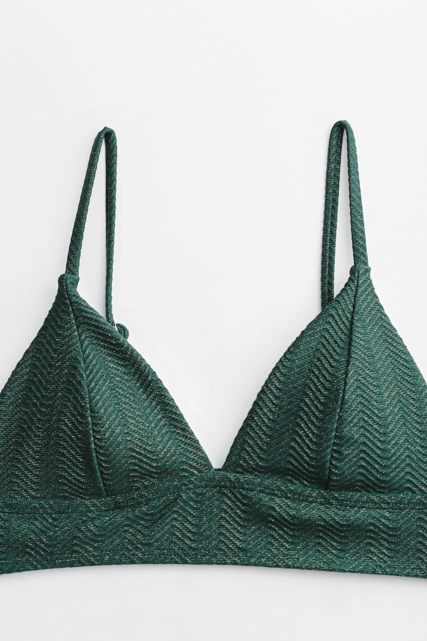 【ARENA】green wave bikini set arena Feel Solid Bikini Girls - Black/Soft Green/Water/Soft