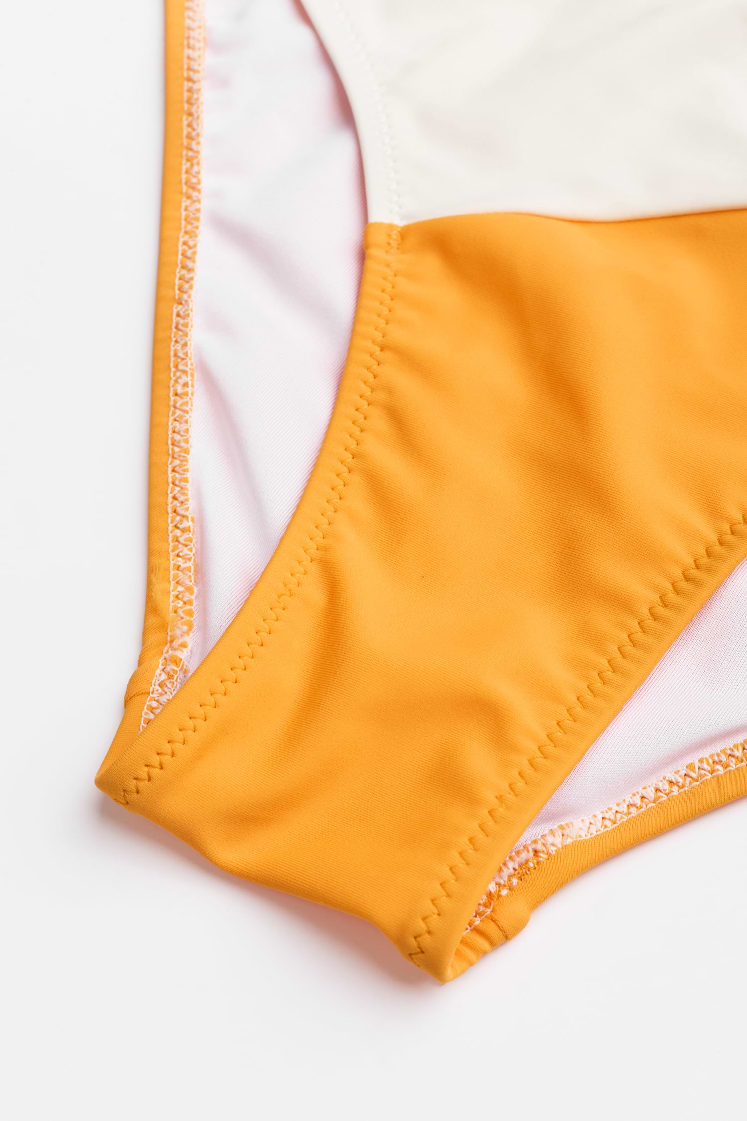 Modern Art Colorblock Bikini Set