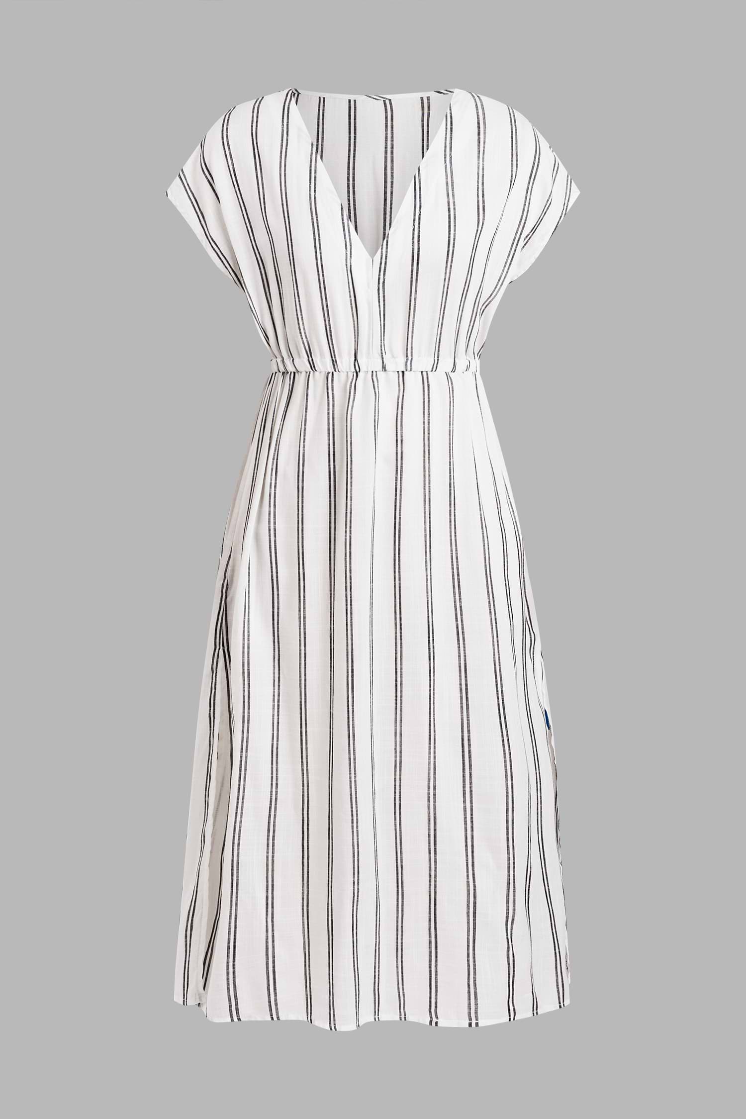 海リゾート★Cupshe★ホワイト カバーアップ ミディドレス Serenity White Cover-Up Midi Dress