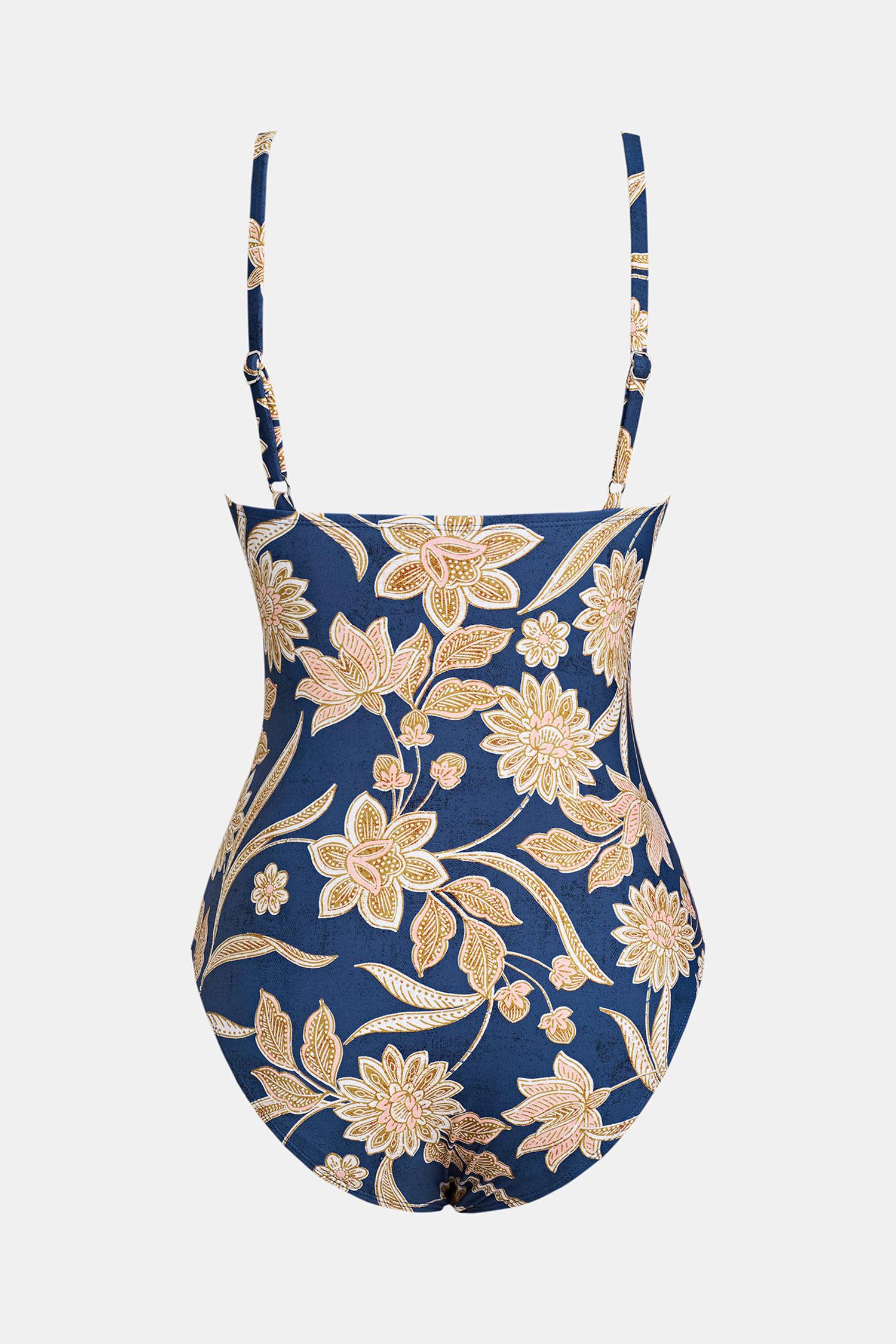 CUPSHE ペイズリー Vネック ワンピース 水着 Paisley V Neck Tummy Control One Piece Swimsuit
