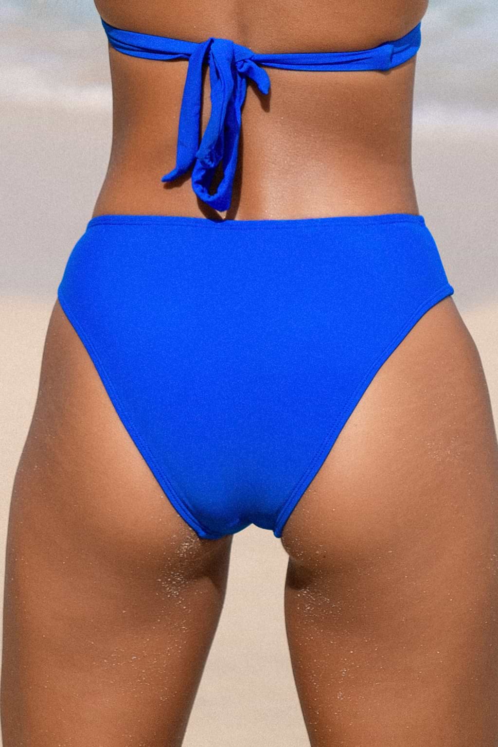 Escaping Colorblock Mid-Rise Bikini Bottoms