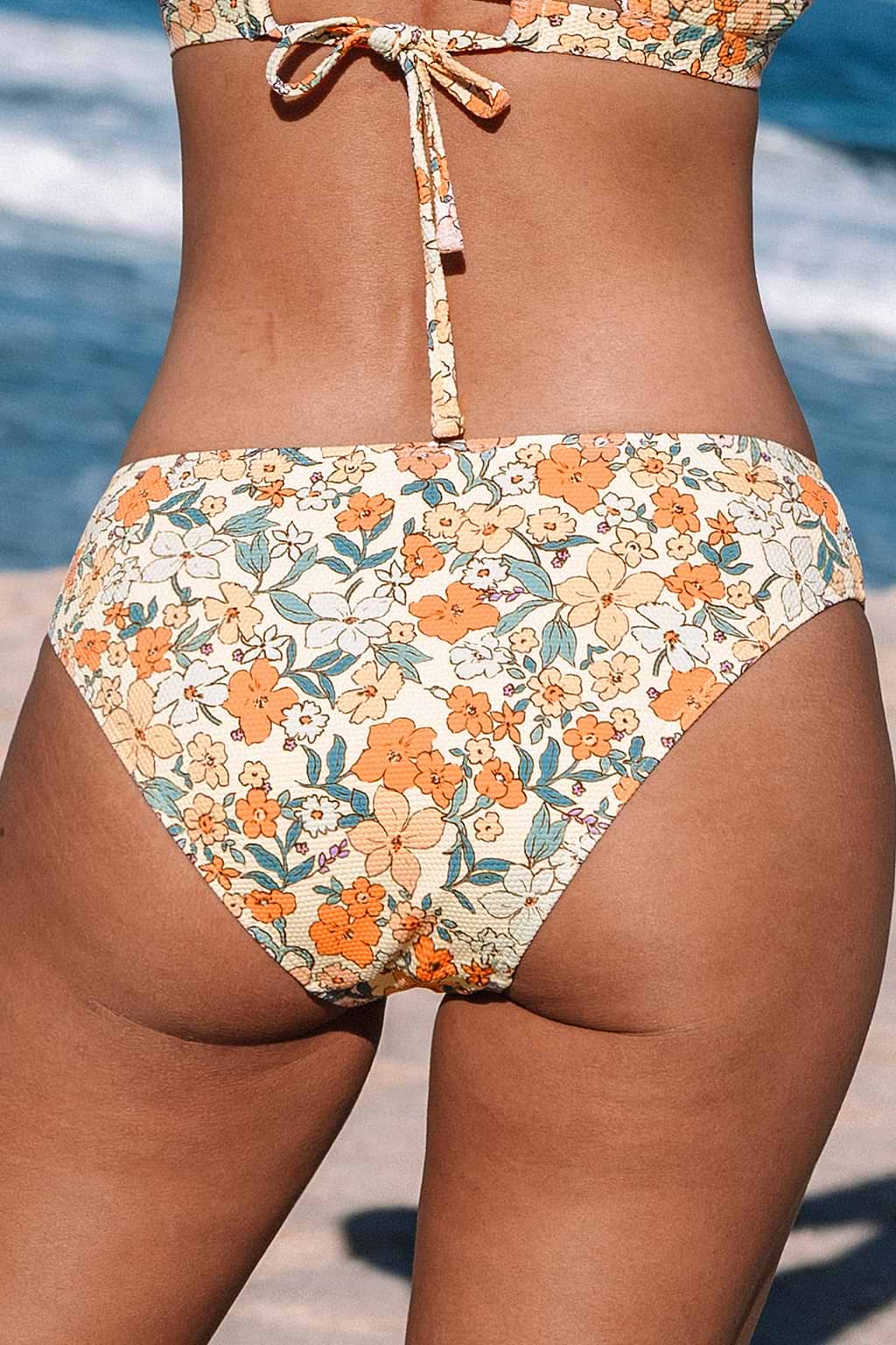 Floral Print Classic Bikini Bottoms