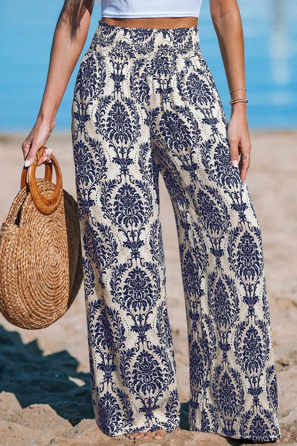 Gilded Sands Ornate Pants