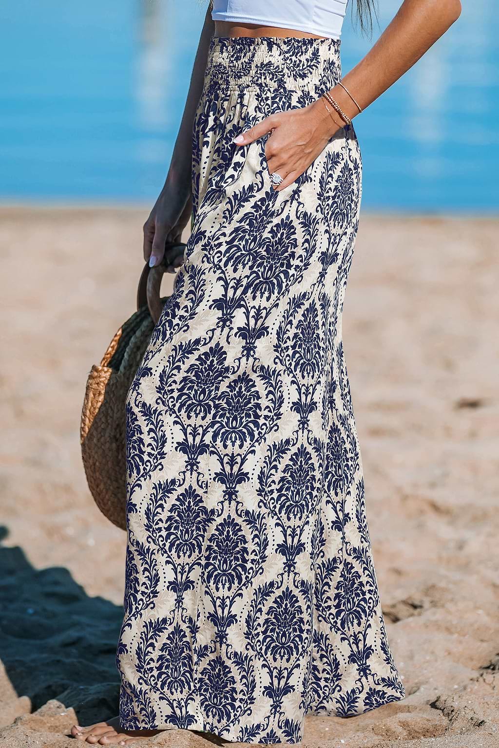 Gilded Sands Ornate Pants
